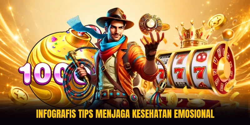 Infografis tips menjaga kesehatan emosional